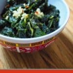 Pressure Cooker Chinese Kale - Tower Image | DadCooksDinner.com