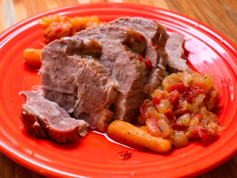 Pressure Cooker Pork Pot Roast DadCooksDinner