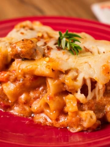 Pressure Cooker Baked Ziti | DadCooksDinner.com