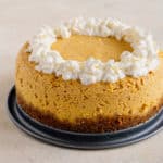 Pressure Cooker Pumpkin Cheesecake | DadCooksDinner.com