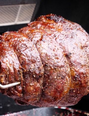 Rotisserie Sirloin Roast | DadCooksDinner.com