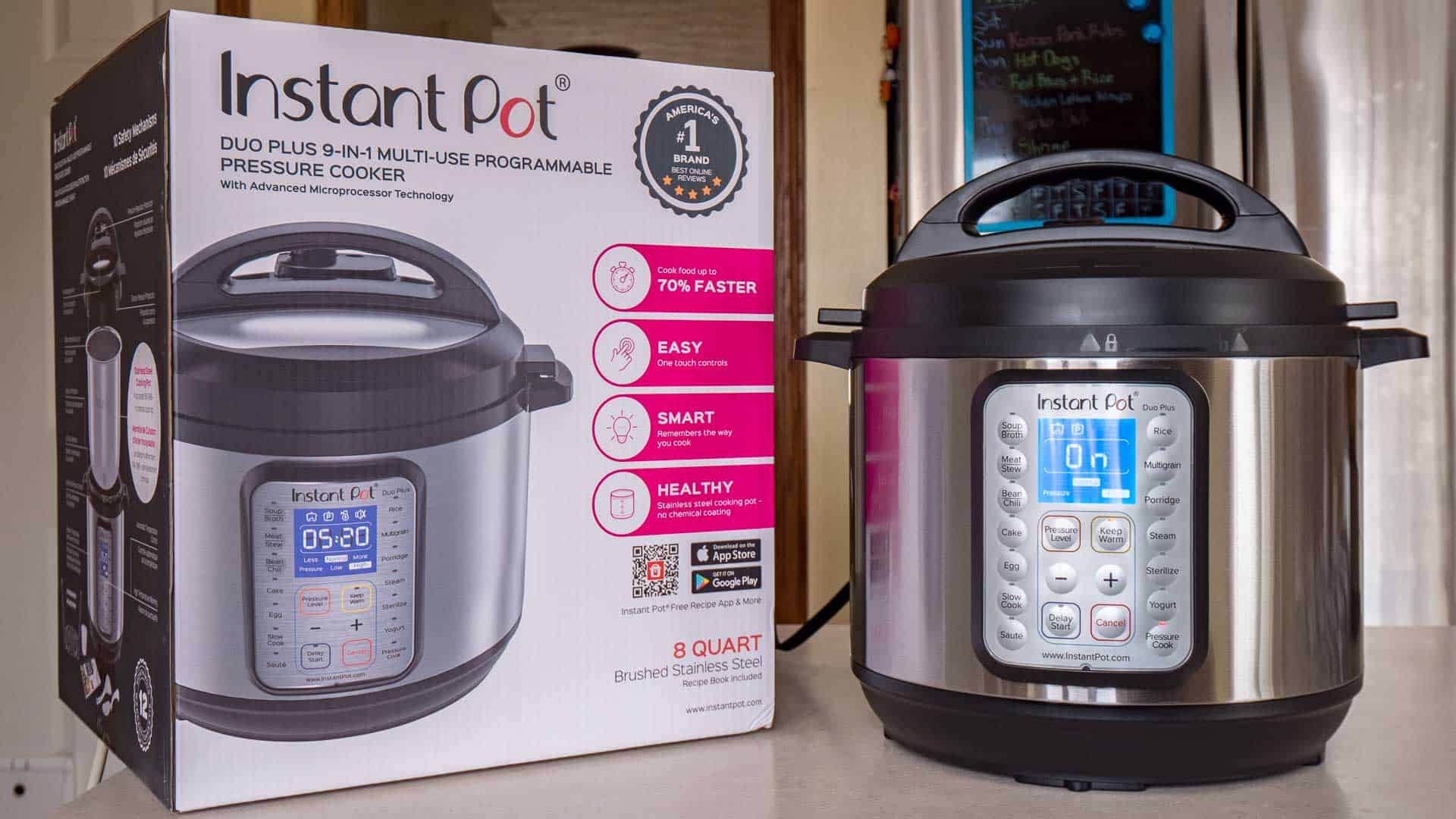 New Toy: Instant Pot Duo 8 Quart Plus - DadCooksDinner