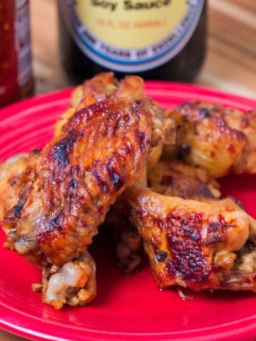 Pressure Cooker Asian Zing Wings (From Frozen) | DadCooksDinner.com