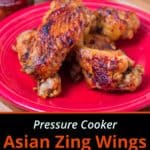 Pressure Cooker Asian Zing Wings (From Frozen) | DadCooksDinner.com