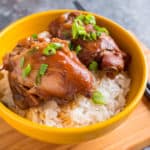 Pressure Cooker Chinese Red Cooked Chicken Thighs | DadCooksDinner.com