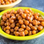 Pressure Cooker and Oven Roasted Chickpeas | DadCooksDinner.com