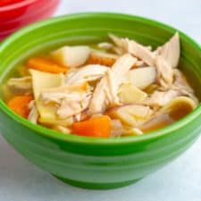 Instant Pot Rotisserie Chicken Gumbo Soup - DadCooksDinner