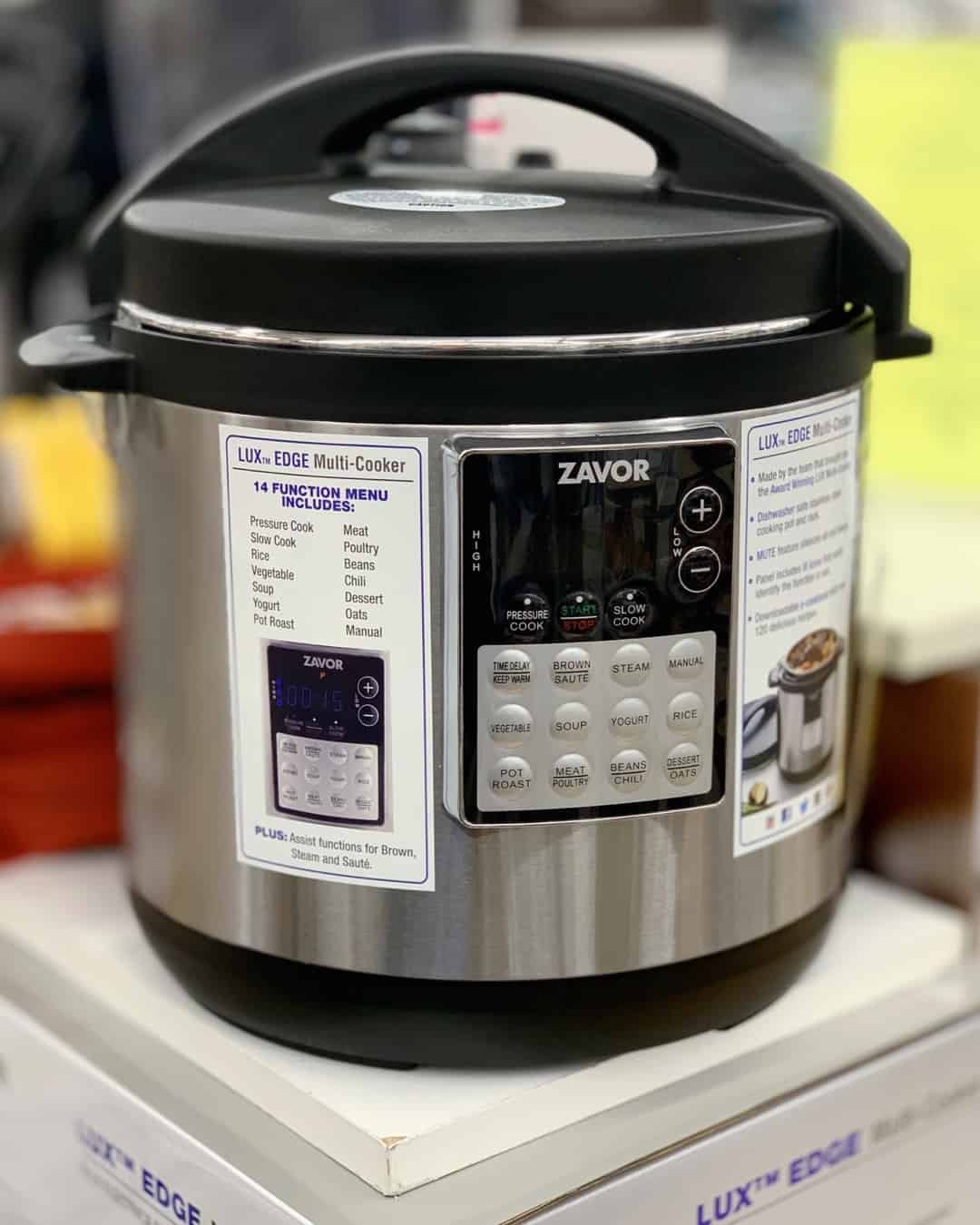Fagor LUX Multi-Cooker 6-Quart Electric Pressure, Slow and Rice