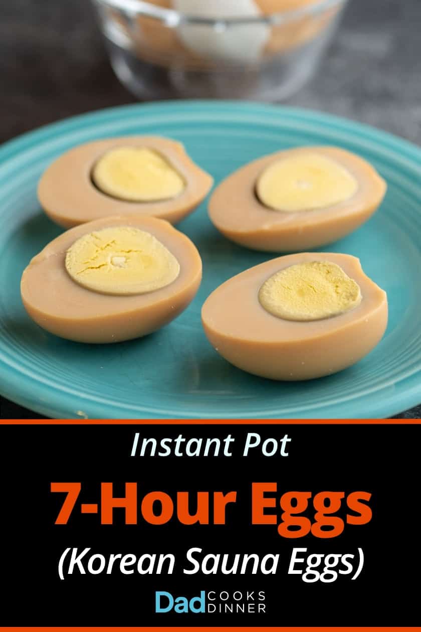 Instant Pot 7Hour Eggs in 75 minutes (Korean Sauna Eggs) DadCooksDinner