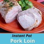Pork loin roast with parsley