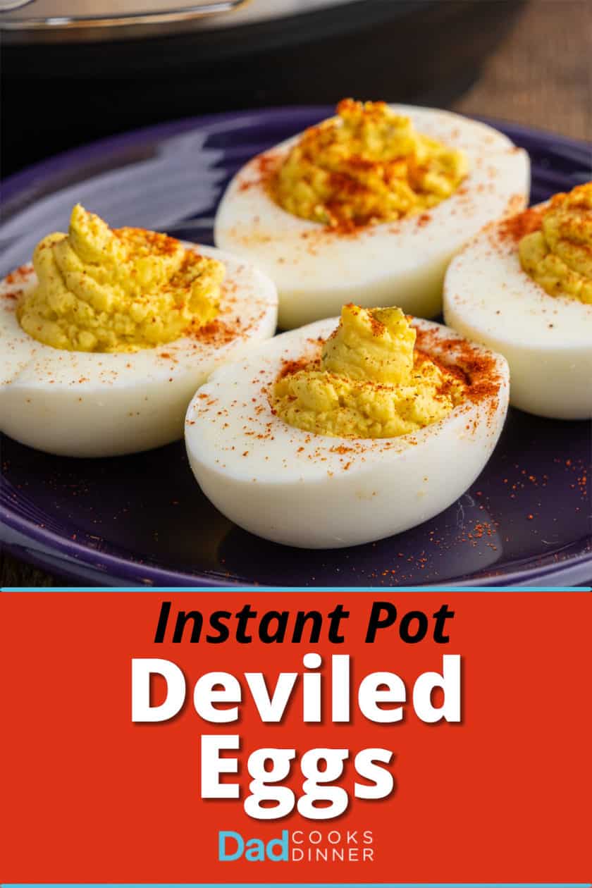 Deviled eggs, sprinkled with paprika, on a plate