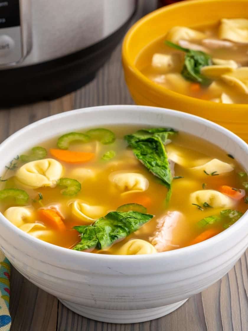 Instant Pot Turkey Bone Broth (Turkey Carcass Broth) DadCooksDinner