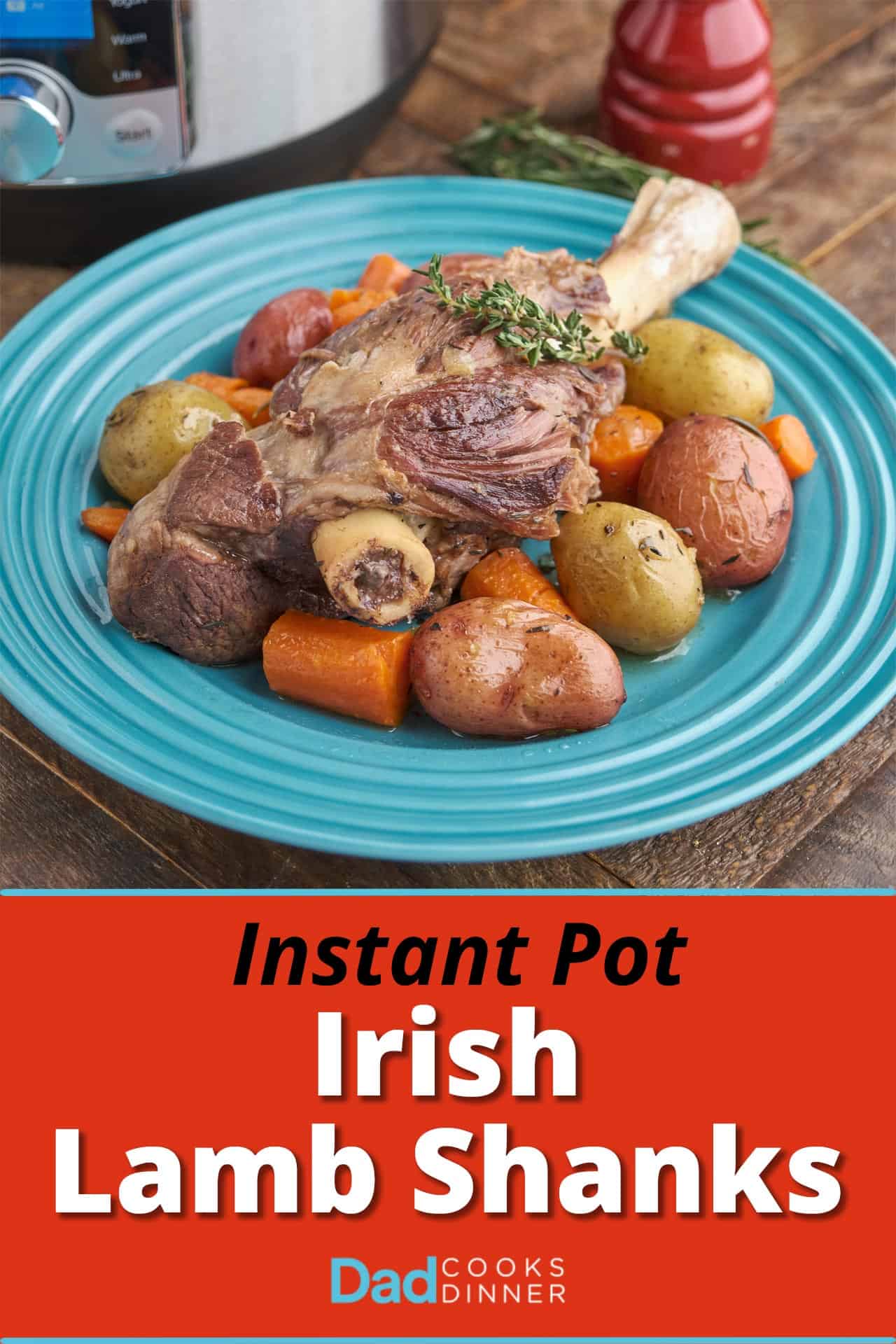 Instant Pot Irish Lamb Shanks DadCooksDinner
