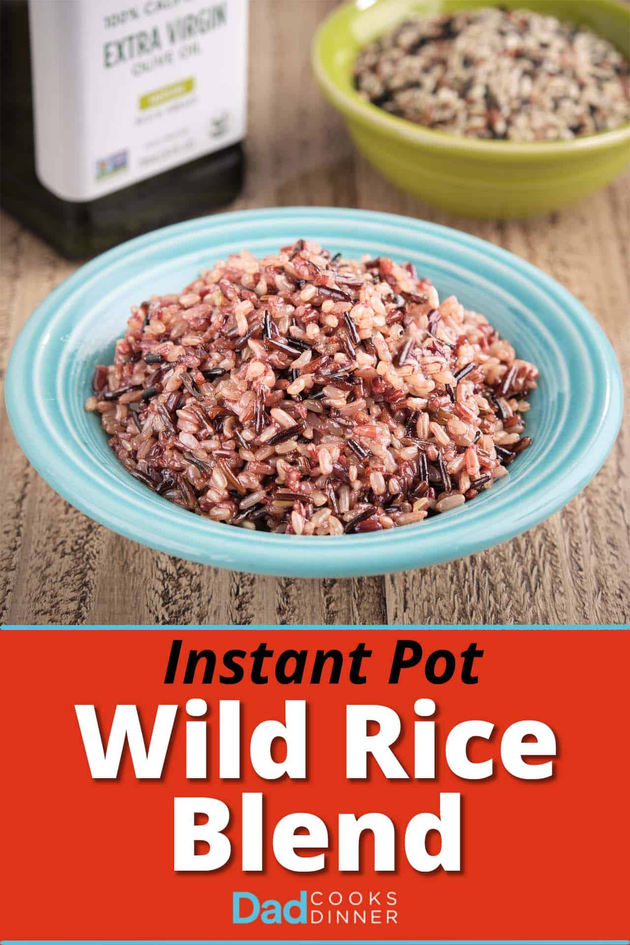 Instant Pot Wild Rice Blend - DadCooksDinner