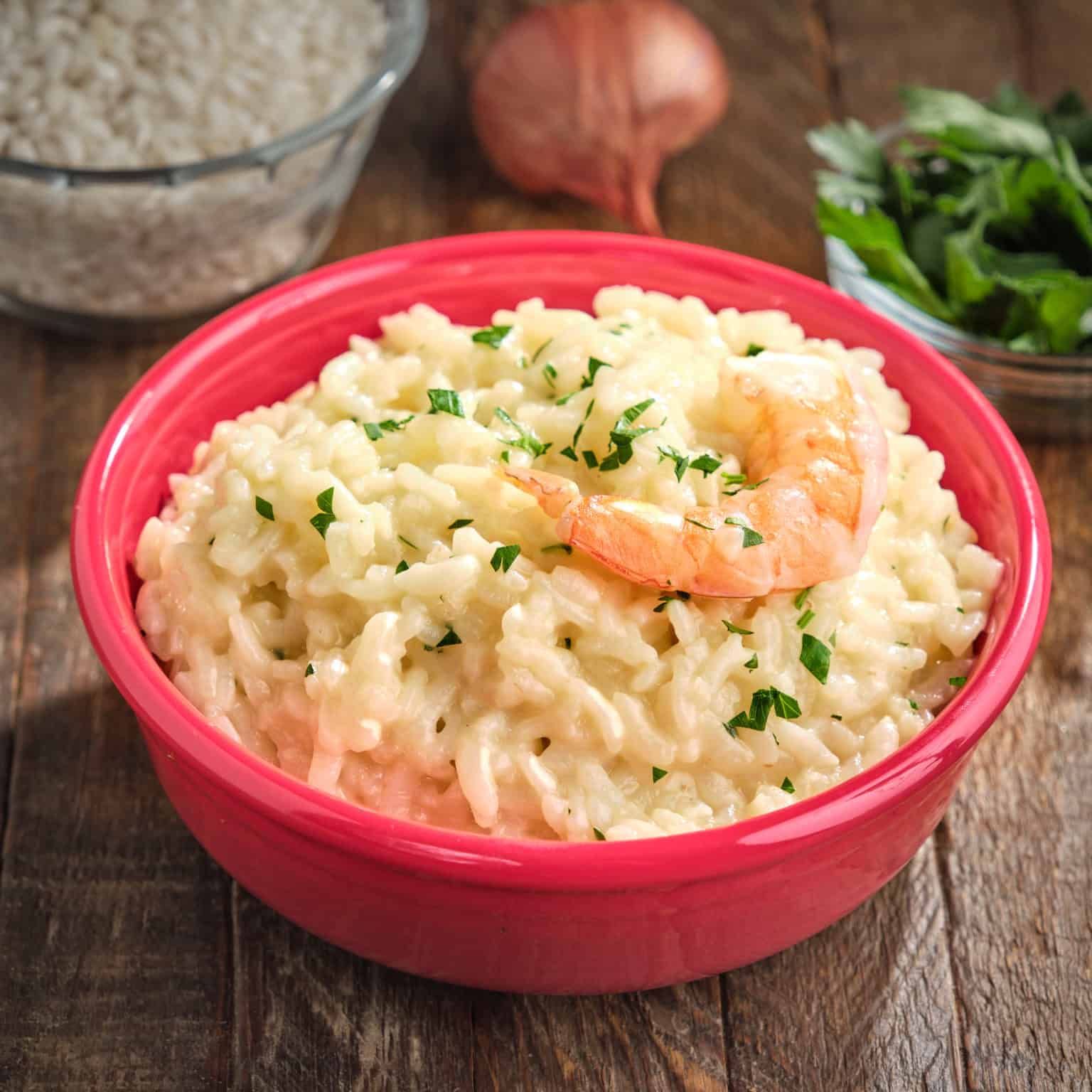 Instant Pot Shrimp Risotto DadCooksDinner Karinokada