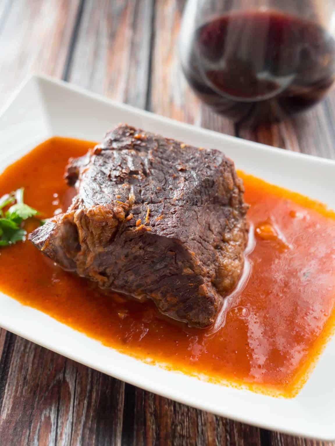 Pressure Cooker Beef Pot Roast DadCooksDinner