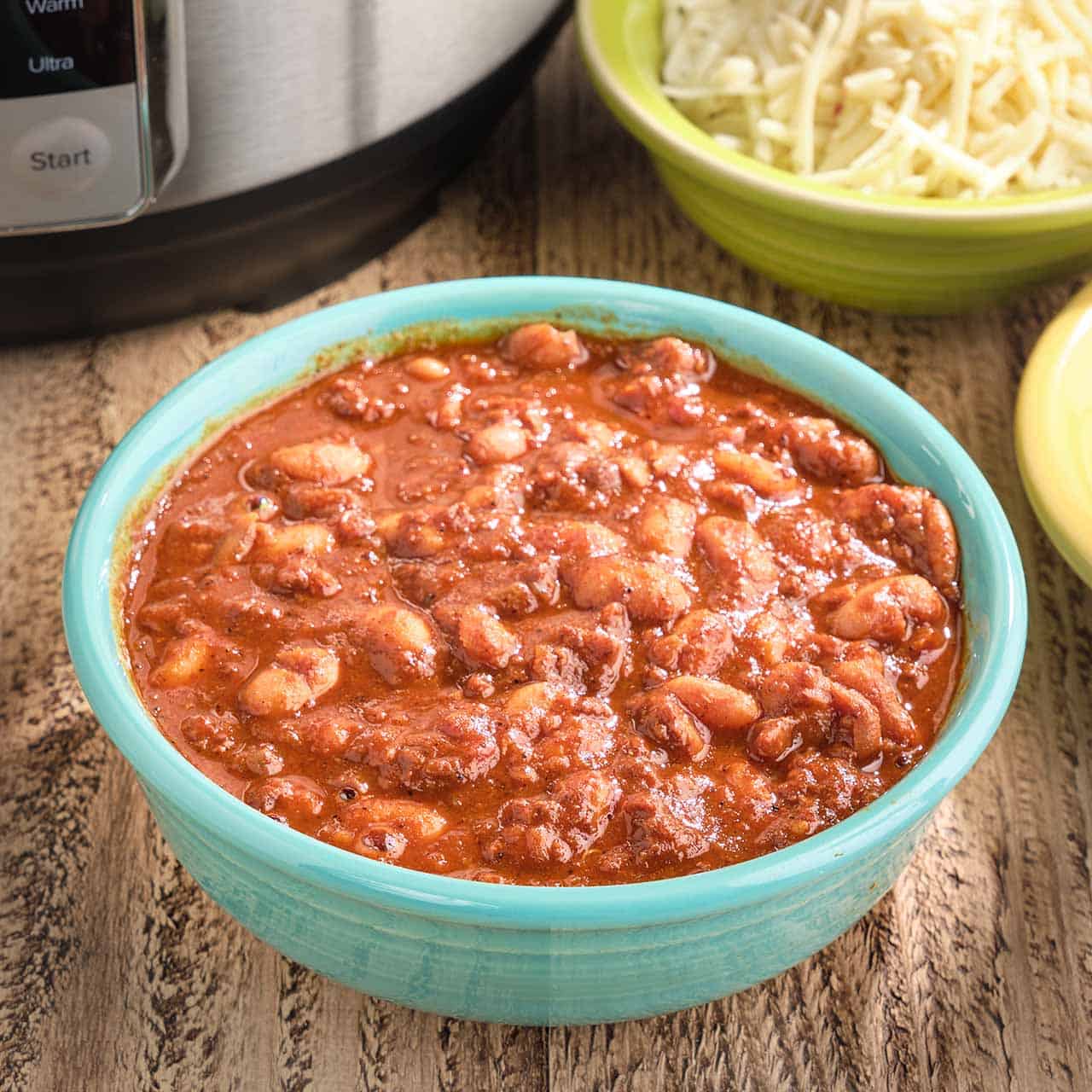 Instant Pot Chorizo Chili (with Pinto Beans) - DadCooksDinner