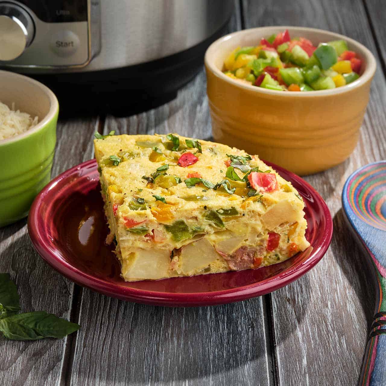 Instant Pot Frittata Recipe - Basic Technique with Variations -  DadCooksDinner