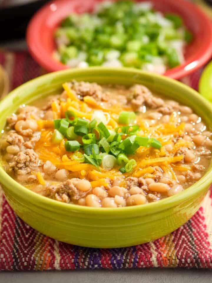 Instant Pot 8Quart Pot of Ground Beef and Bean Chili DadCooksDinner