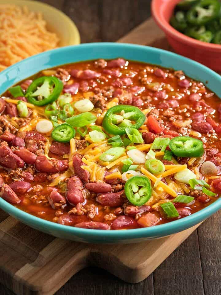 Texas Red Chili - DadCooksDinner