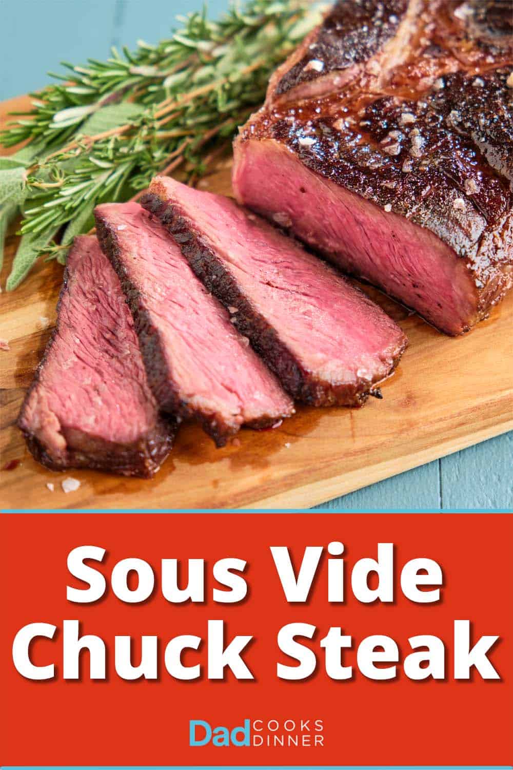 Sous Vide Chuck Steak Recipe (24 hours to tenderness) DadCooksDinner