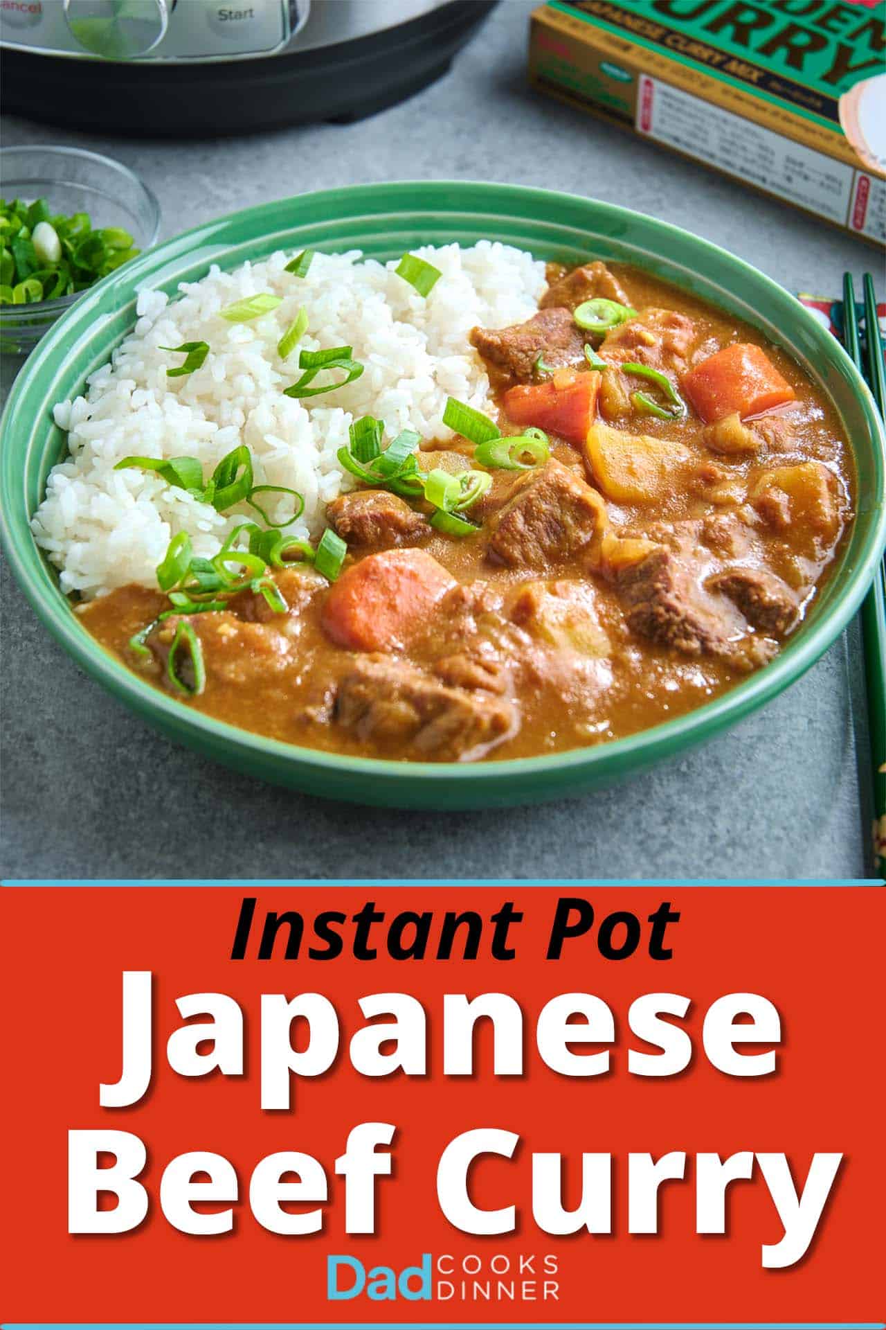 Instant Pot Japanese Curry - DadCooksDinner