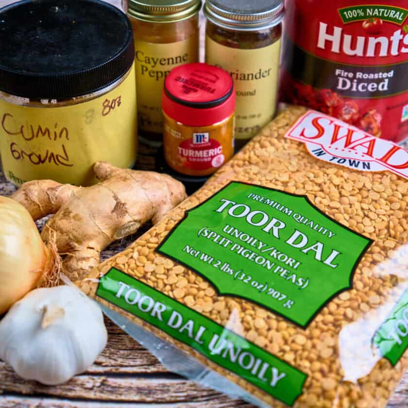Instant Pot Tomato Dal - DadCooksDinner