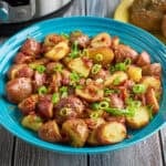 A bowl of Instant Pot German Potato Salad