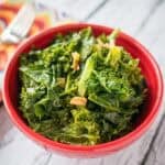 A bowl of Instant Pot Kale