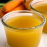 Jars of Instant Pot Turkey Giblet Broth