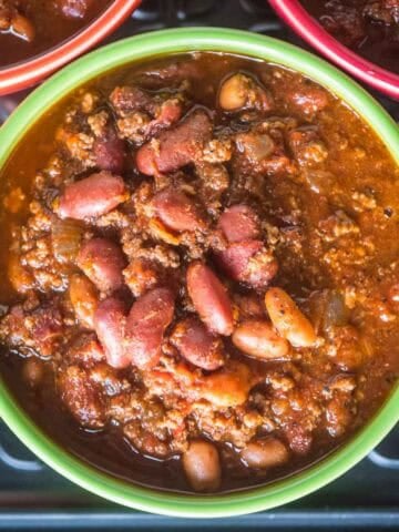 Instant Pot Quick Chili with Canned Beans
