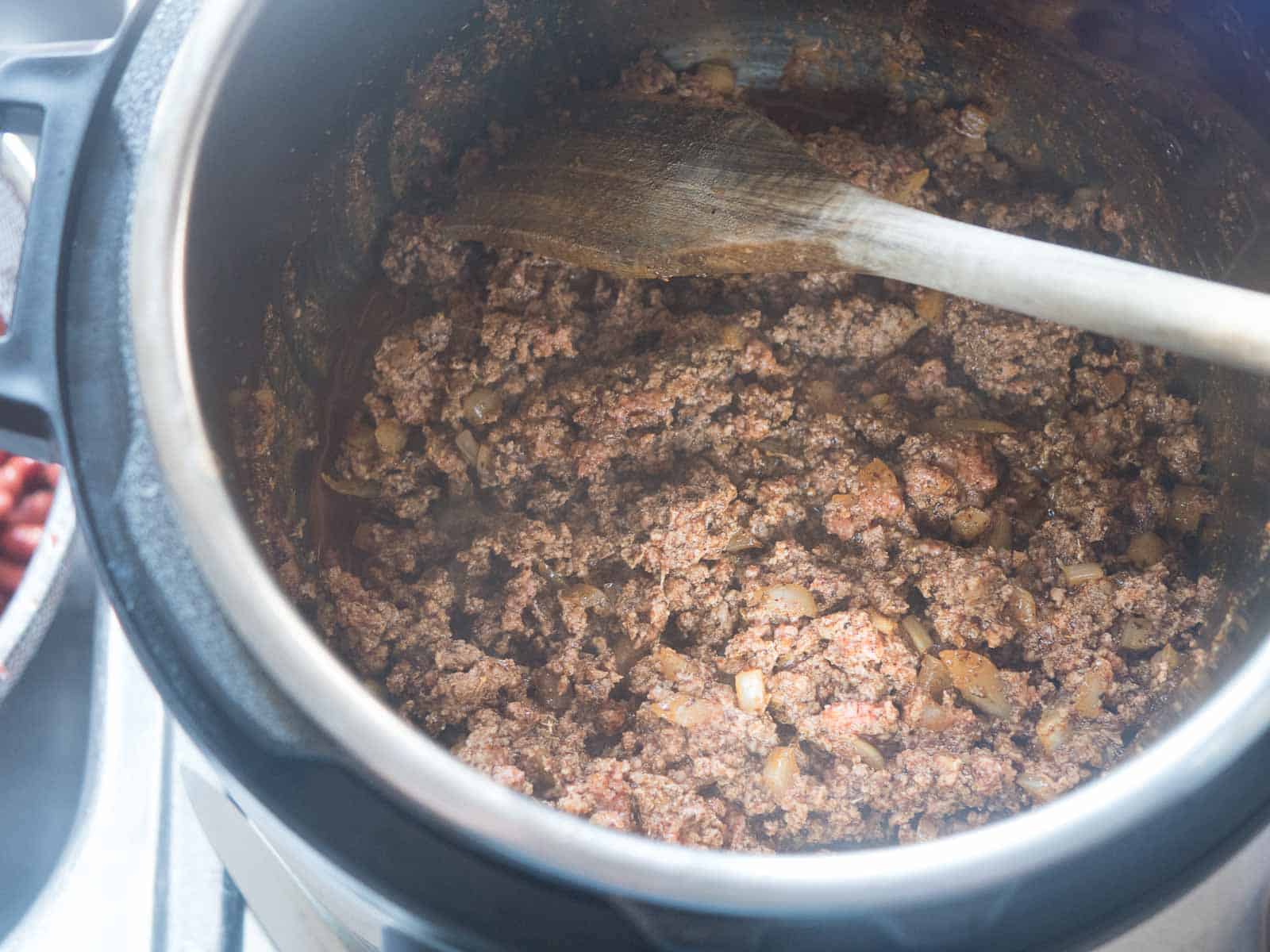 Cook the ground beef