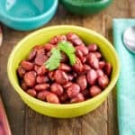 A bowl of Instant Pot Piloy Beans