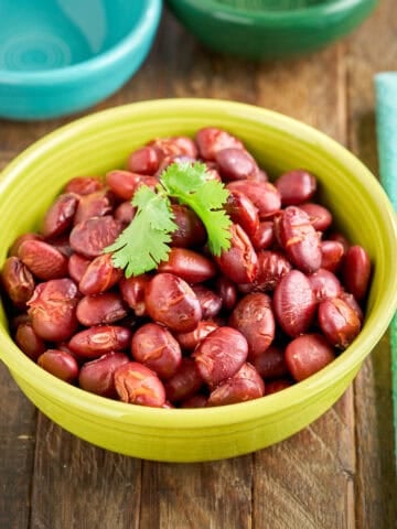 A bowl of Instant Pot Piloy Beans
