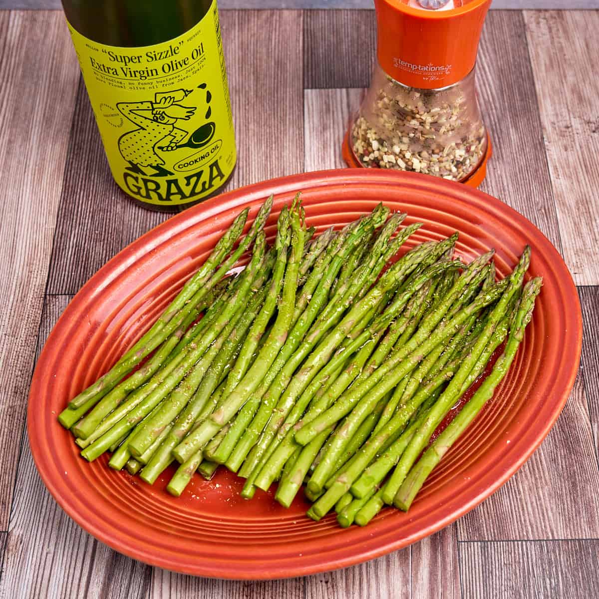 Air Fryer Asparagus Ingredients