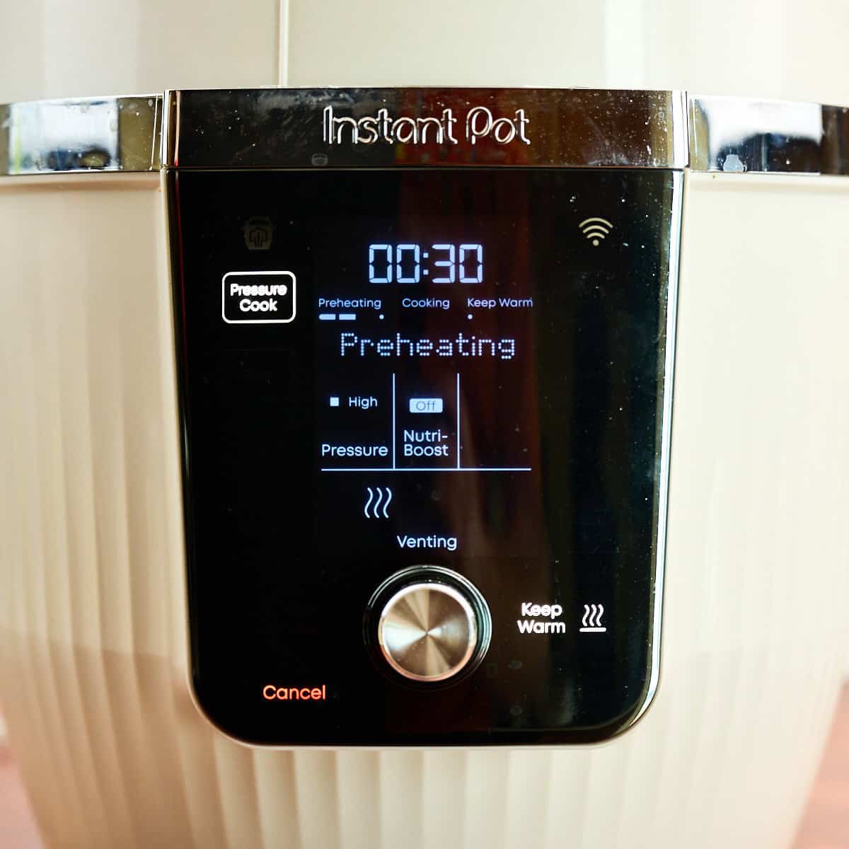 Pressure cook for 30 minutes with a Natural Release
