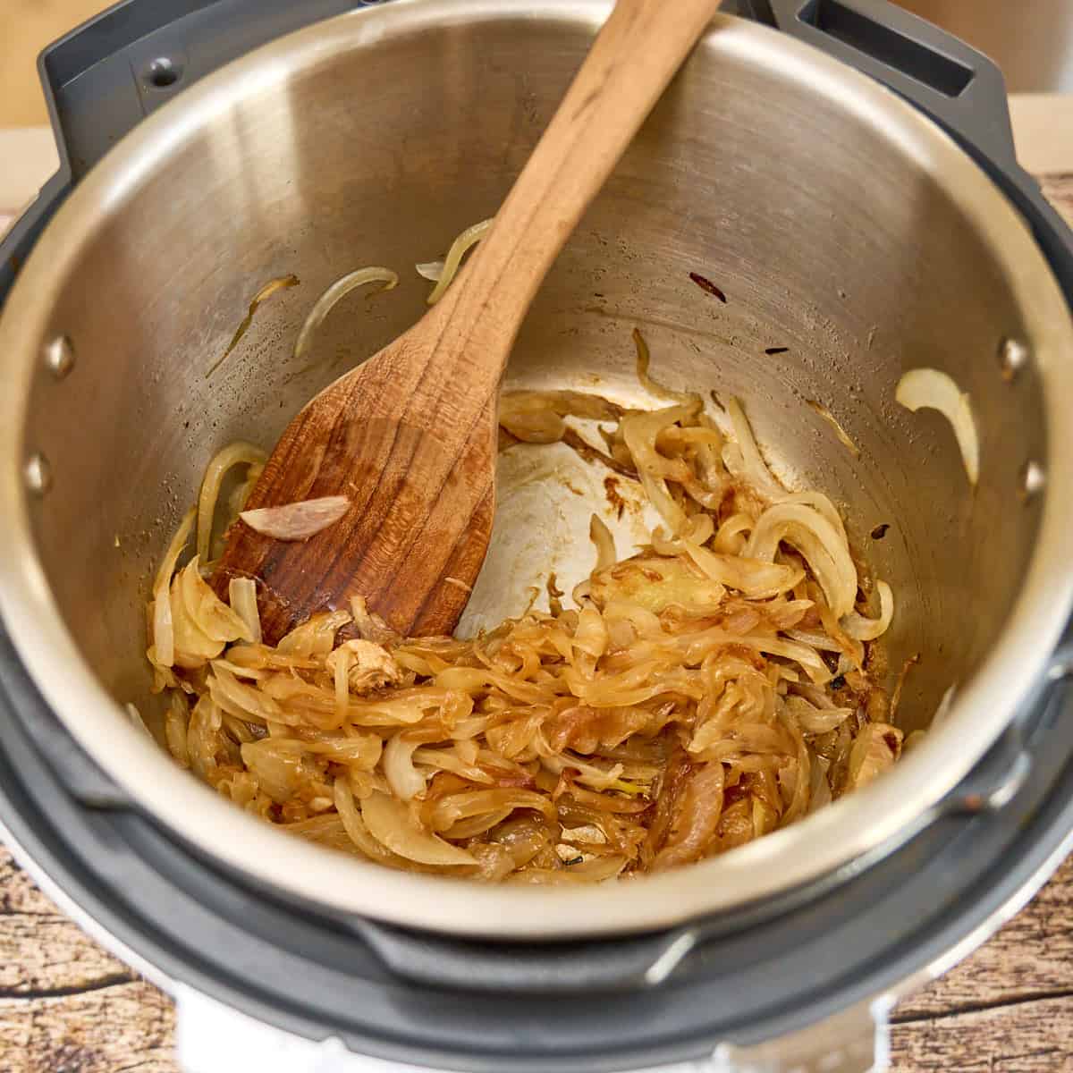 Sauteed onions and garlic