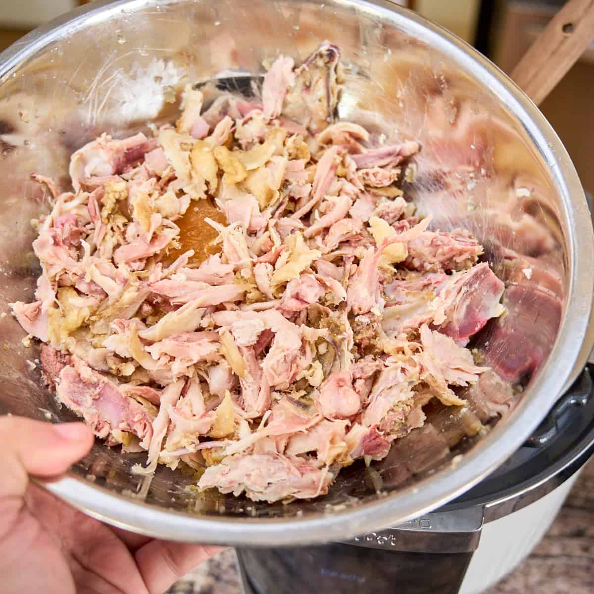 Shredded chicken